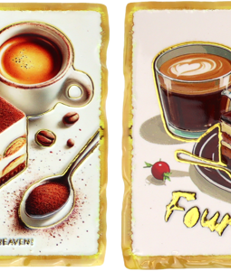 4585 SOUS-VERRES COFFEE TIME 6P
